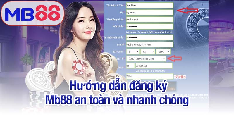 Hướng dẫn đăng ký Mb88 - Khám phá thế giới cá cược đầy hấp dẫn 1 Hướng dẫn đăng ký Mb88 an toàn và nhanh chóng